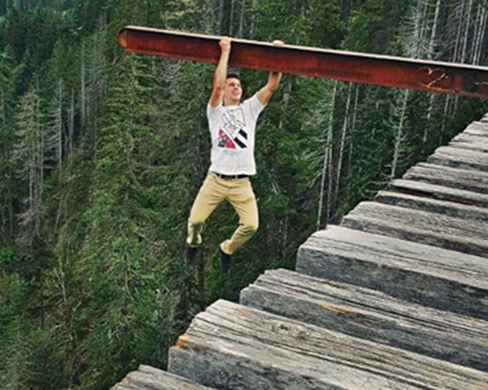 Vance Creek Bridge Instagram post